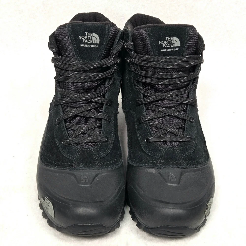 The North Face Chilkat II Boots Mens 10.5 Black Waterproof Insulated NF00A1KS